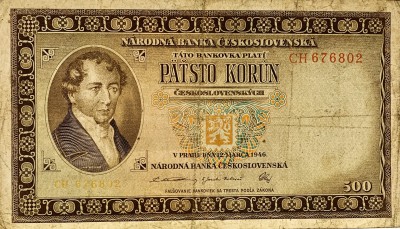500 korun, 1946